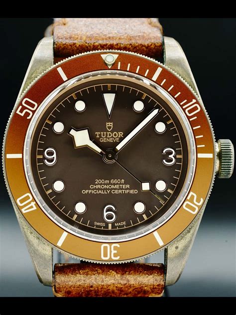 tudor heritage 79250bm|tudor black bay bronze case.